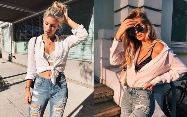 cach-phoi-ao-bra-lot-mac-so-mi-trang_e17b1a2311bb44b8bcc583b79a0edf44_grande cách phối áo bra áo lót mặc với sơ mi trắng