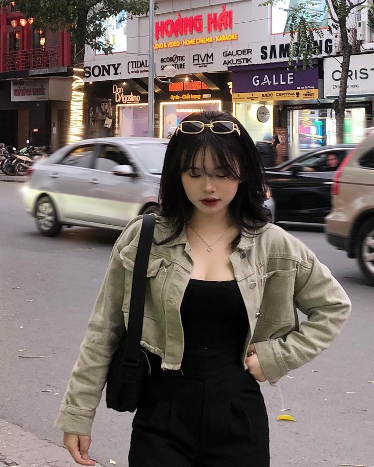 áo khoác croptop nữ