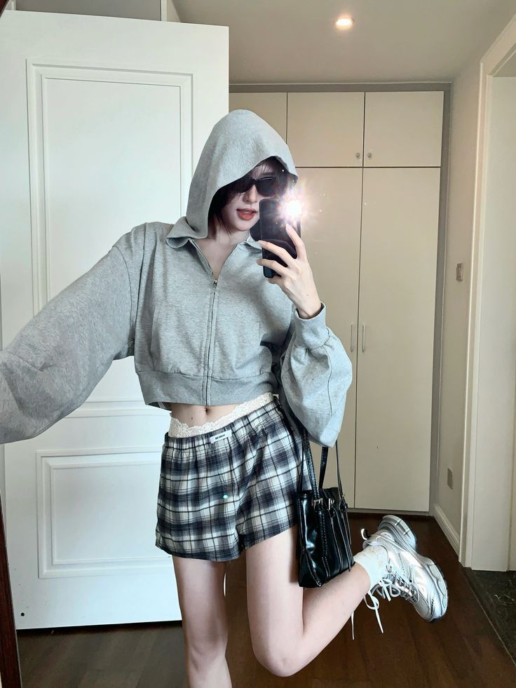 áo khoác croptop nữ