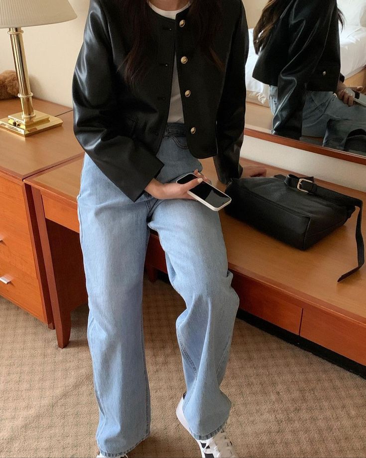 áo khoác croptop nữ