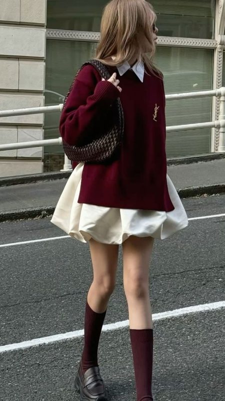 du lịch mùa thu nữ