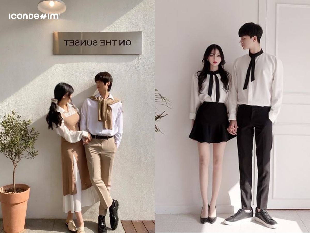 Mix đồ đôi mùa hè theo phong cách thanh lịch