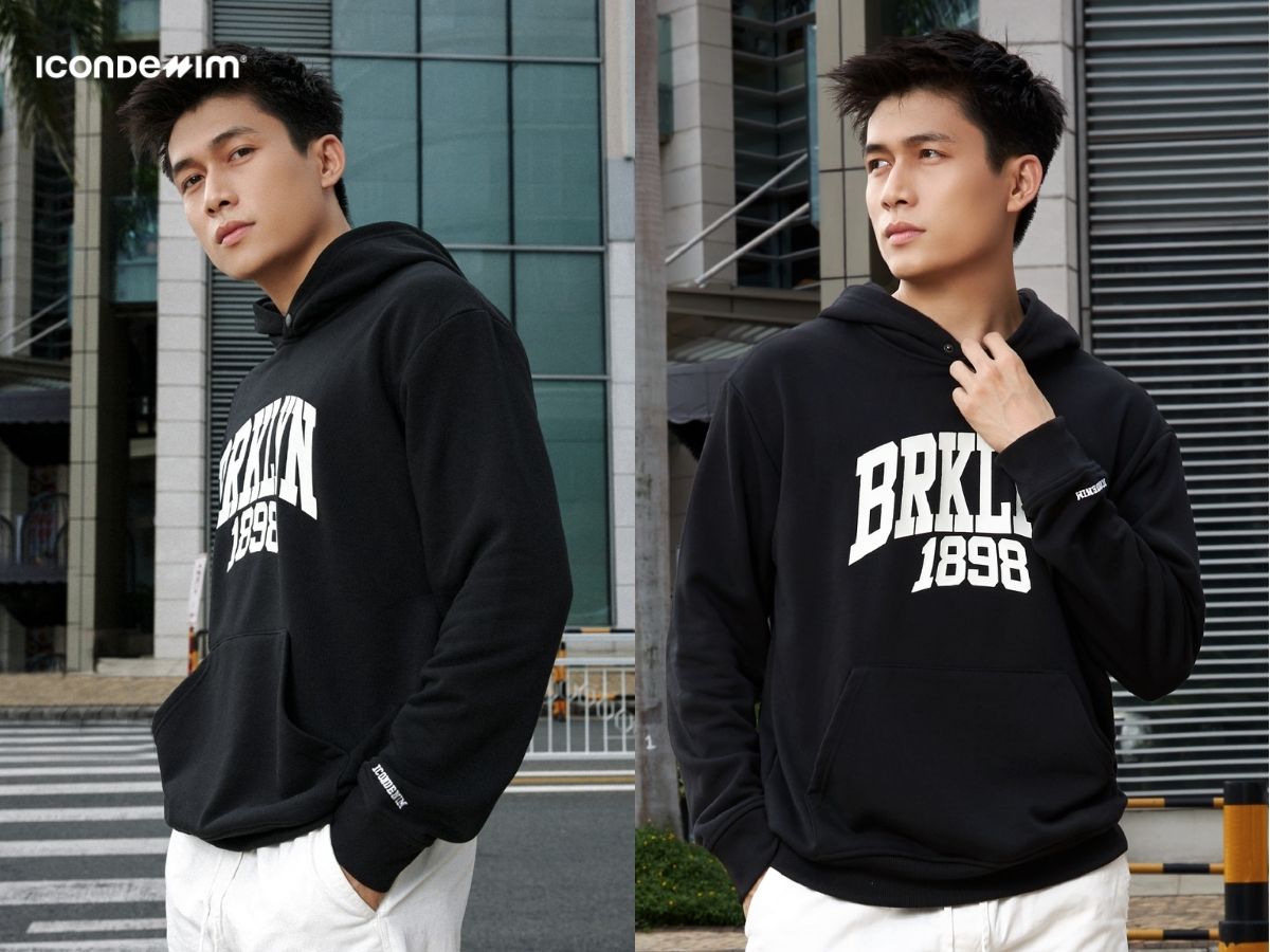 Áo hoodie họa tiết