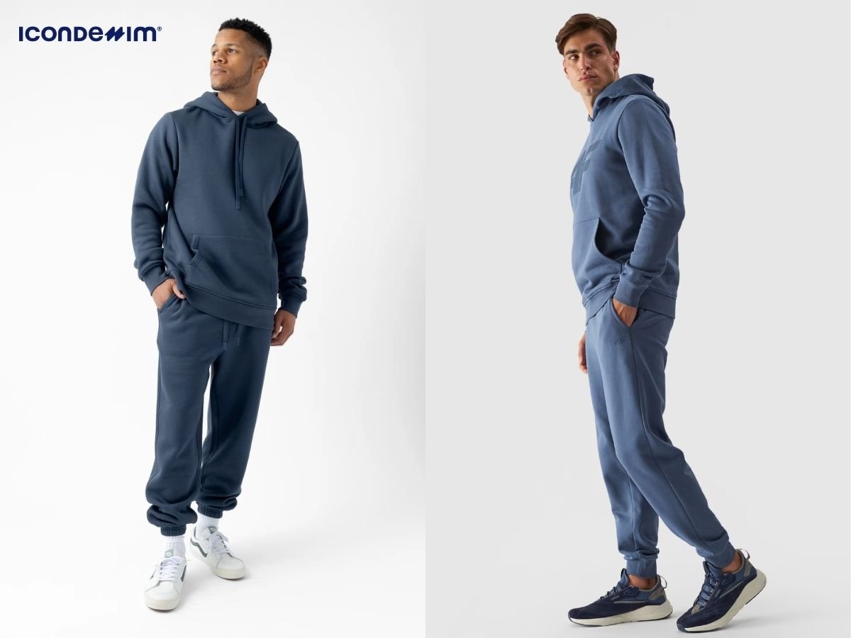 Áo hoodie với quần jogger mang đến phong cách đường phố trẻ trung