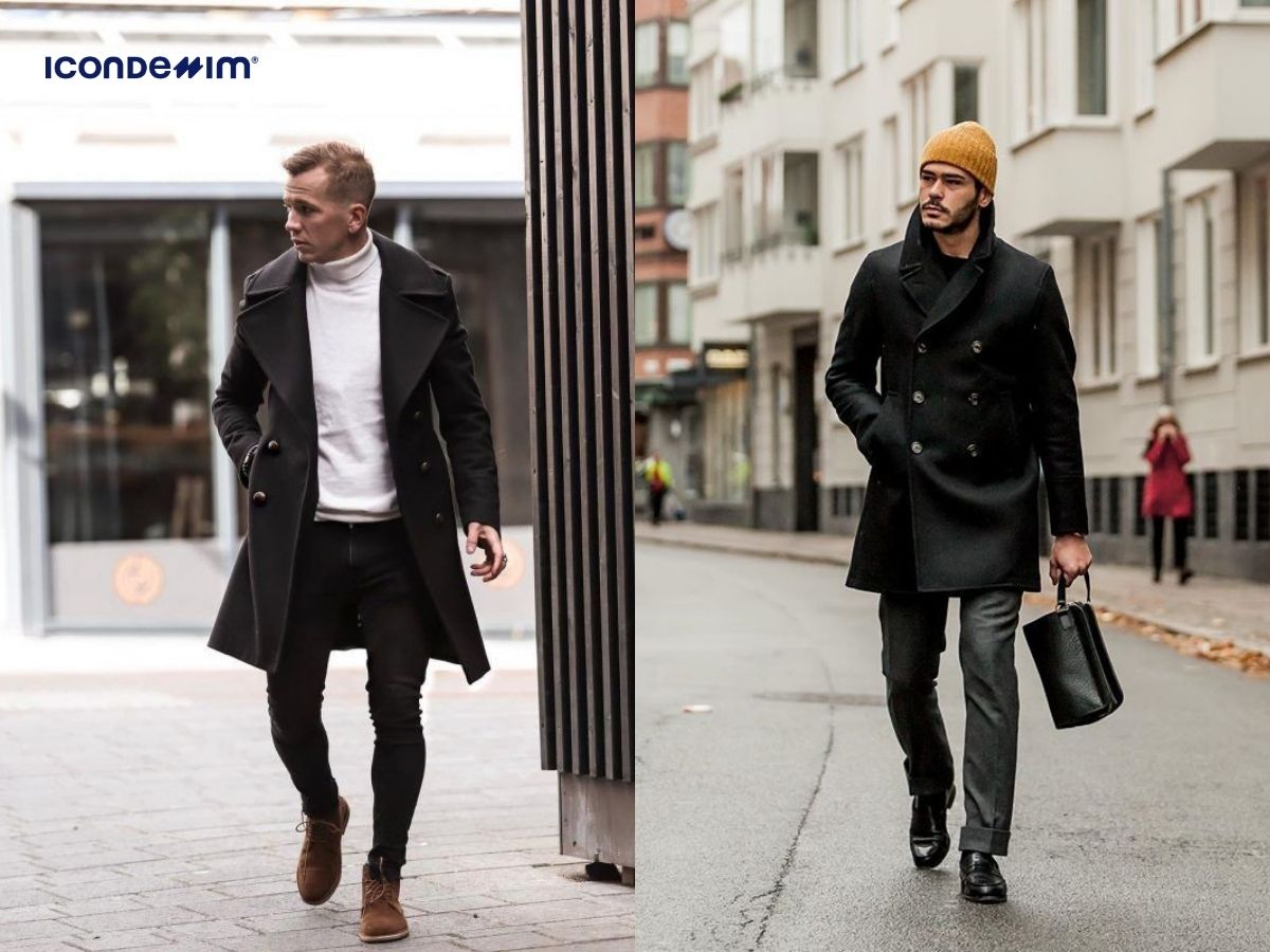 Phối đồ với những chiếc áo khoác dạ thời thượng