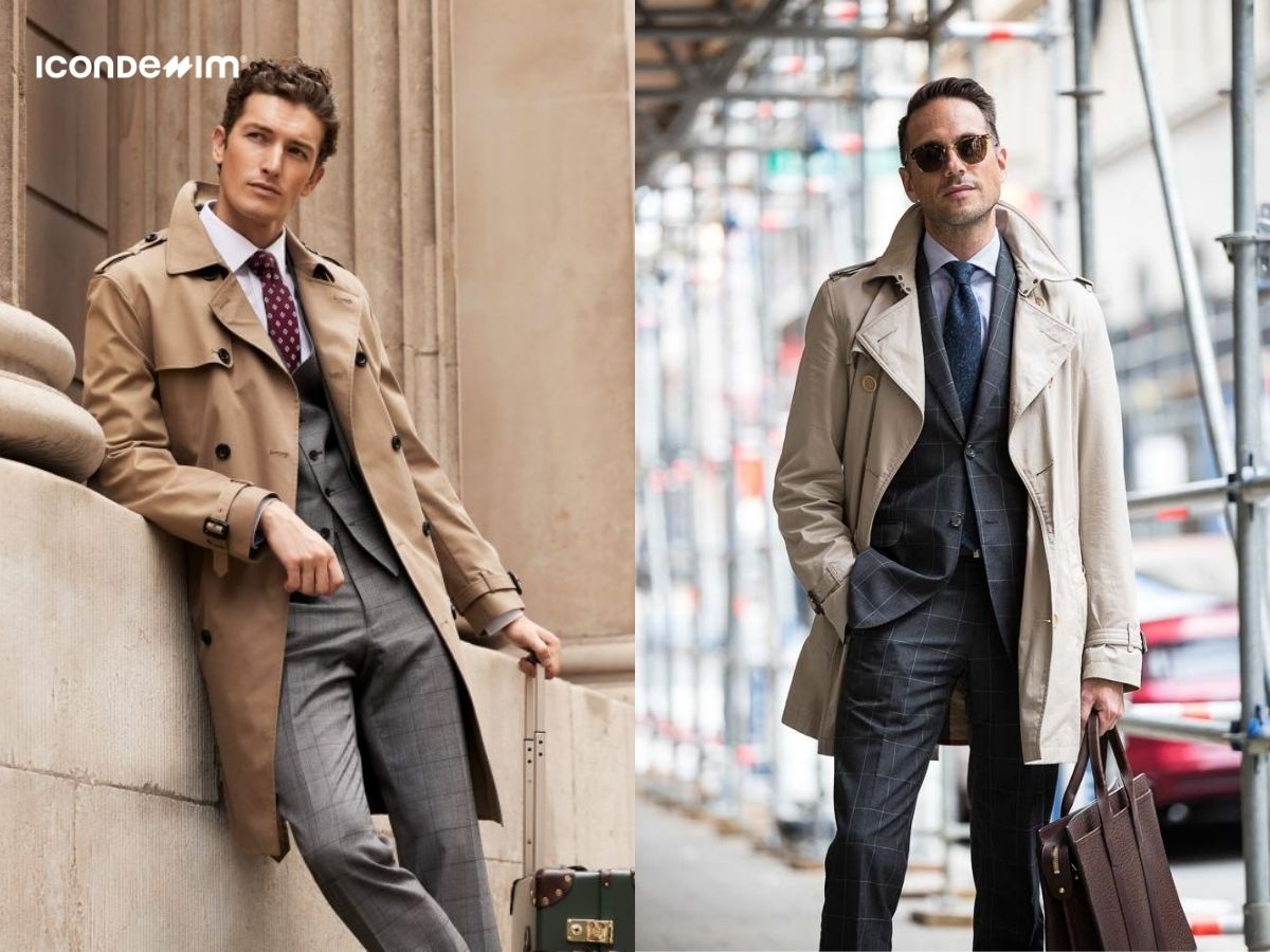 Áo Khoác Trench Coat toát lên khí chất lịch thiệp, sang trọng
