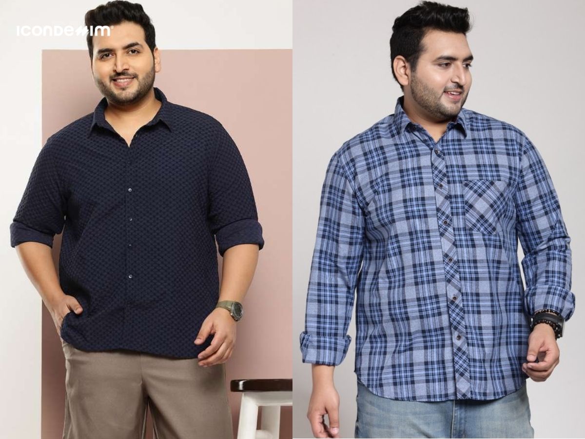 Áo sơ mi cho nam béo bụng