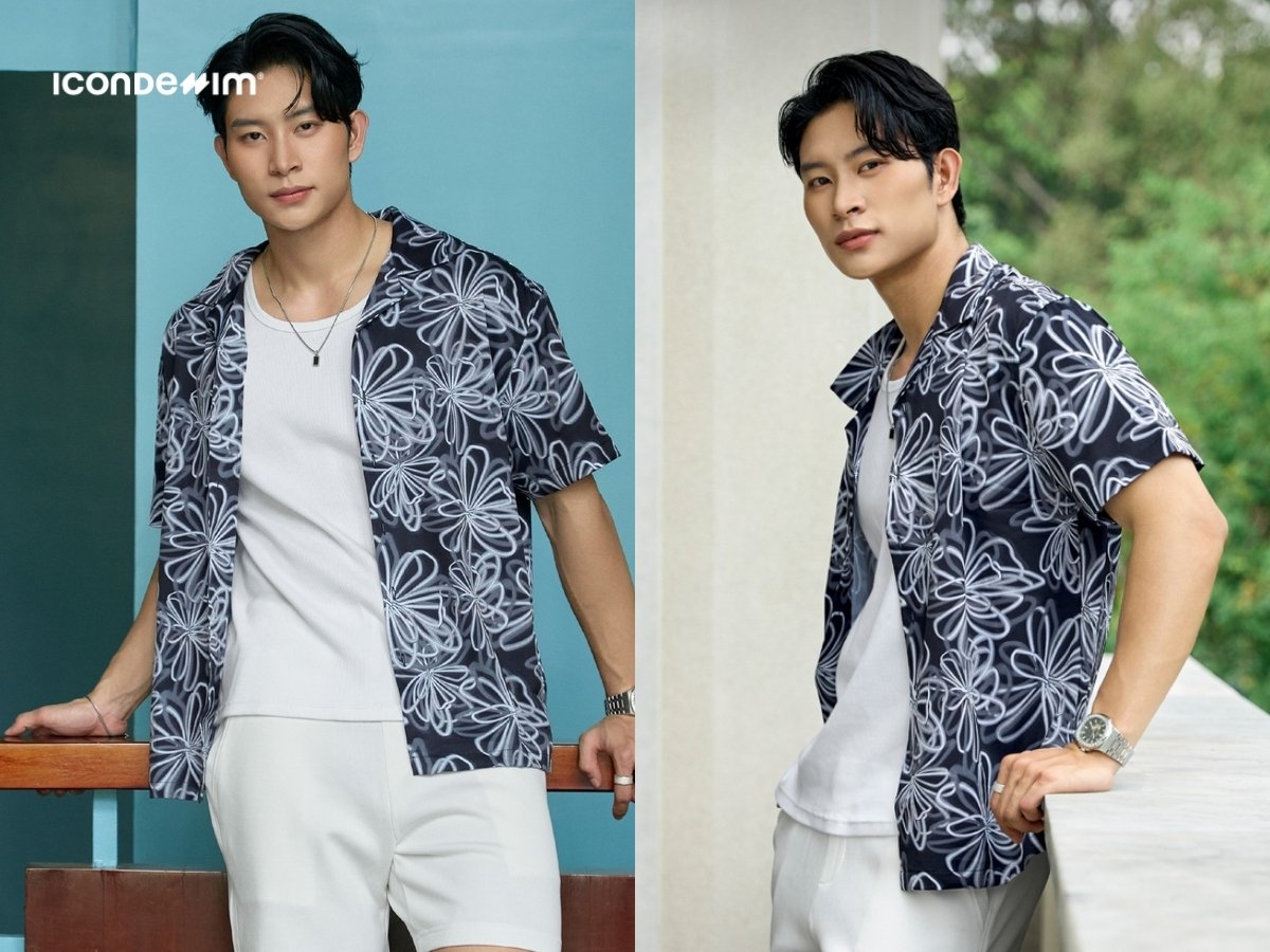 Áo sơ mi cuban tay ngắn mát mẻ mùa hè