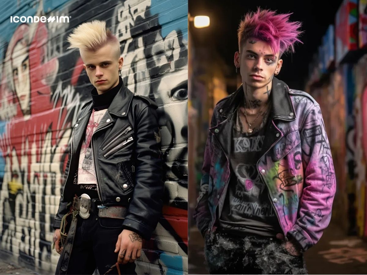 Áo thun hoạ tiết cầu kì, phá cách là biểu tượng của phong cách punk