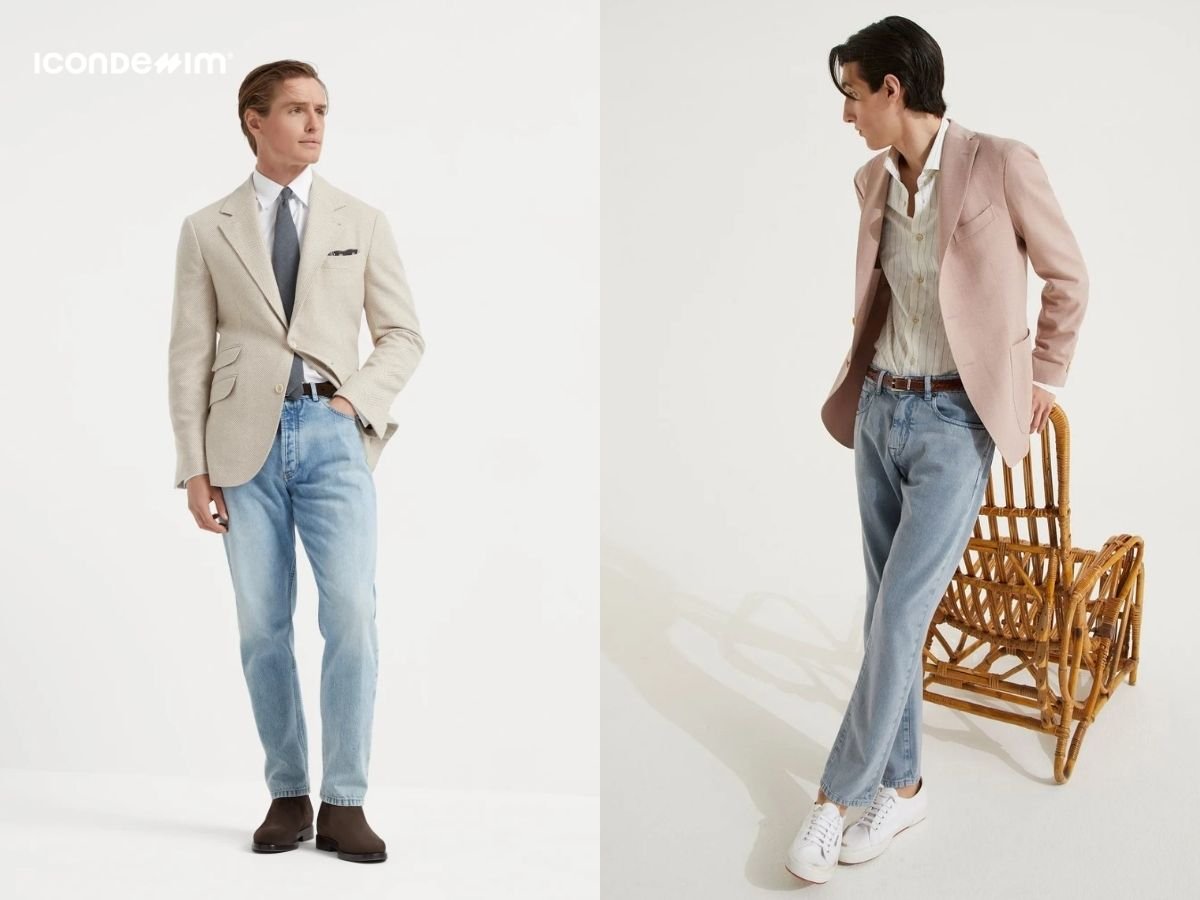 Phối áo blazer và quần jeans - Statement Jacket