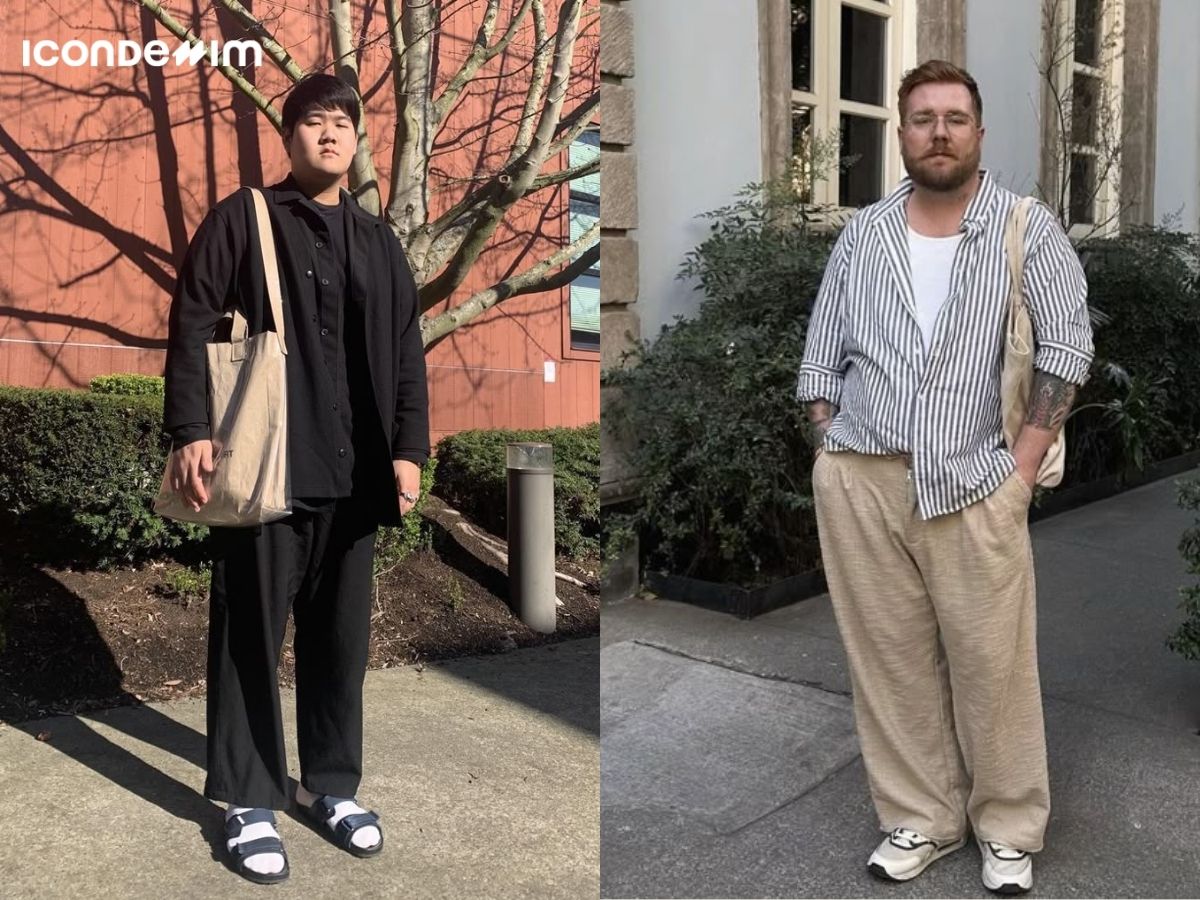 Cách phối đồ cho nam mập với áo sơ mi