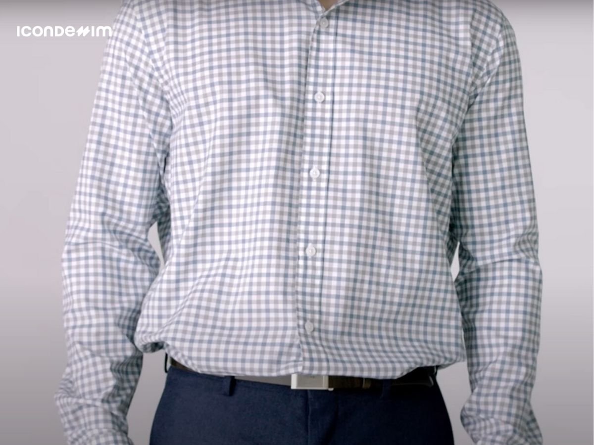 Chọn áo sơ mi có độ rộng vừa vặn