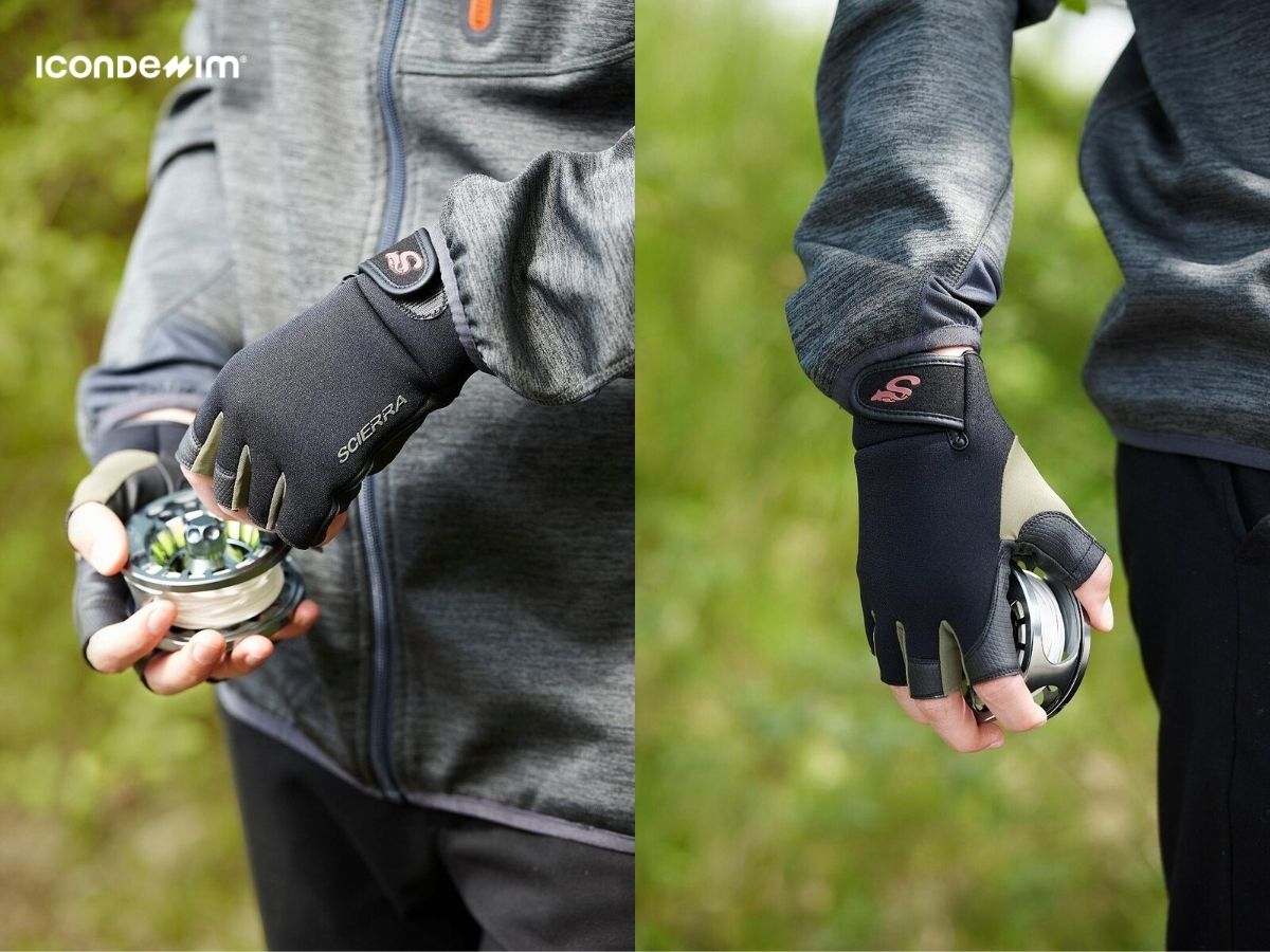 Găng tay da ngắn ngón tiện lợi cho chuyến đi phượt