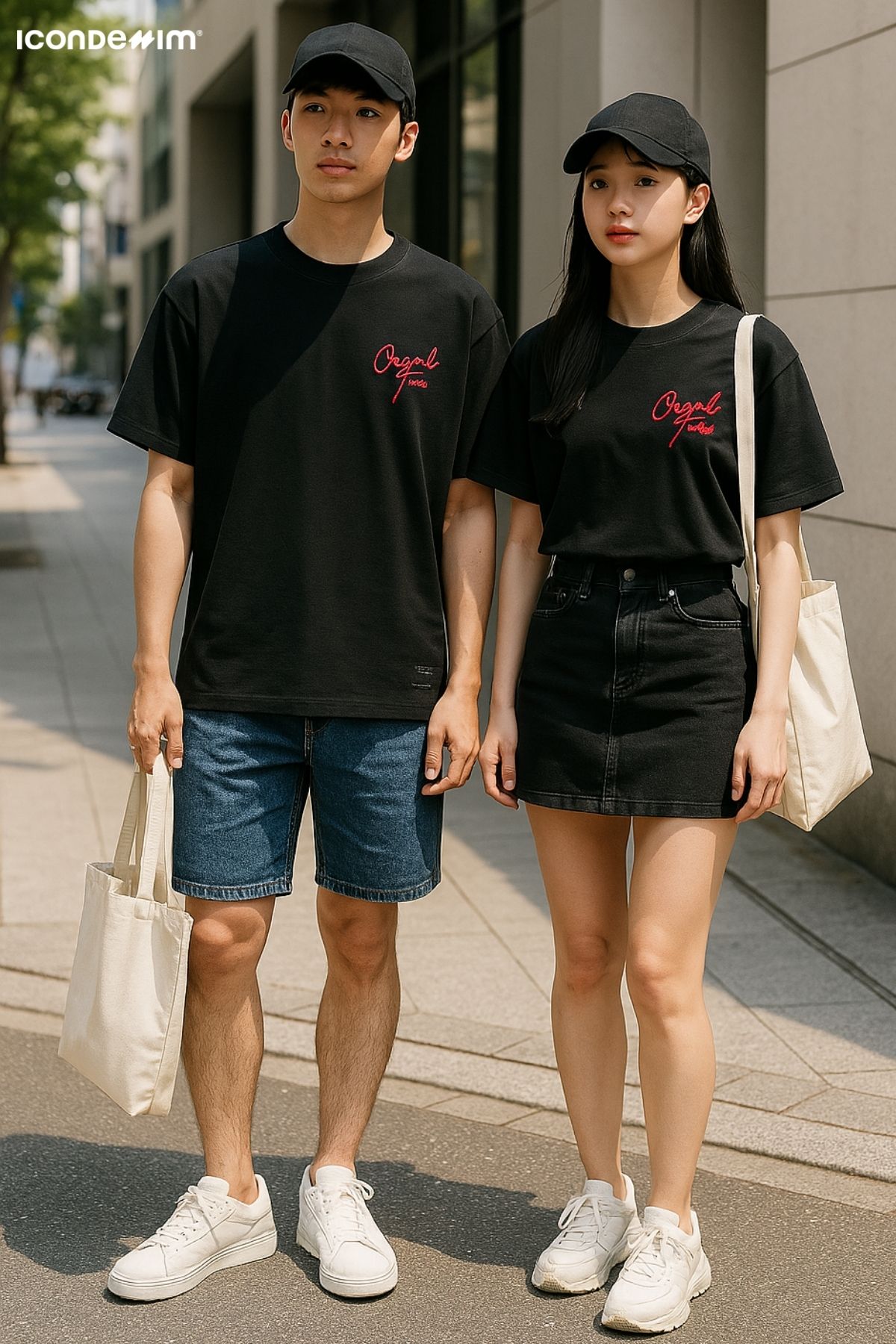 Diện đồ đôi với áo thun cặp