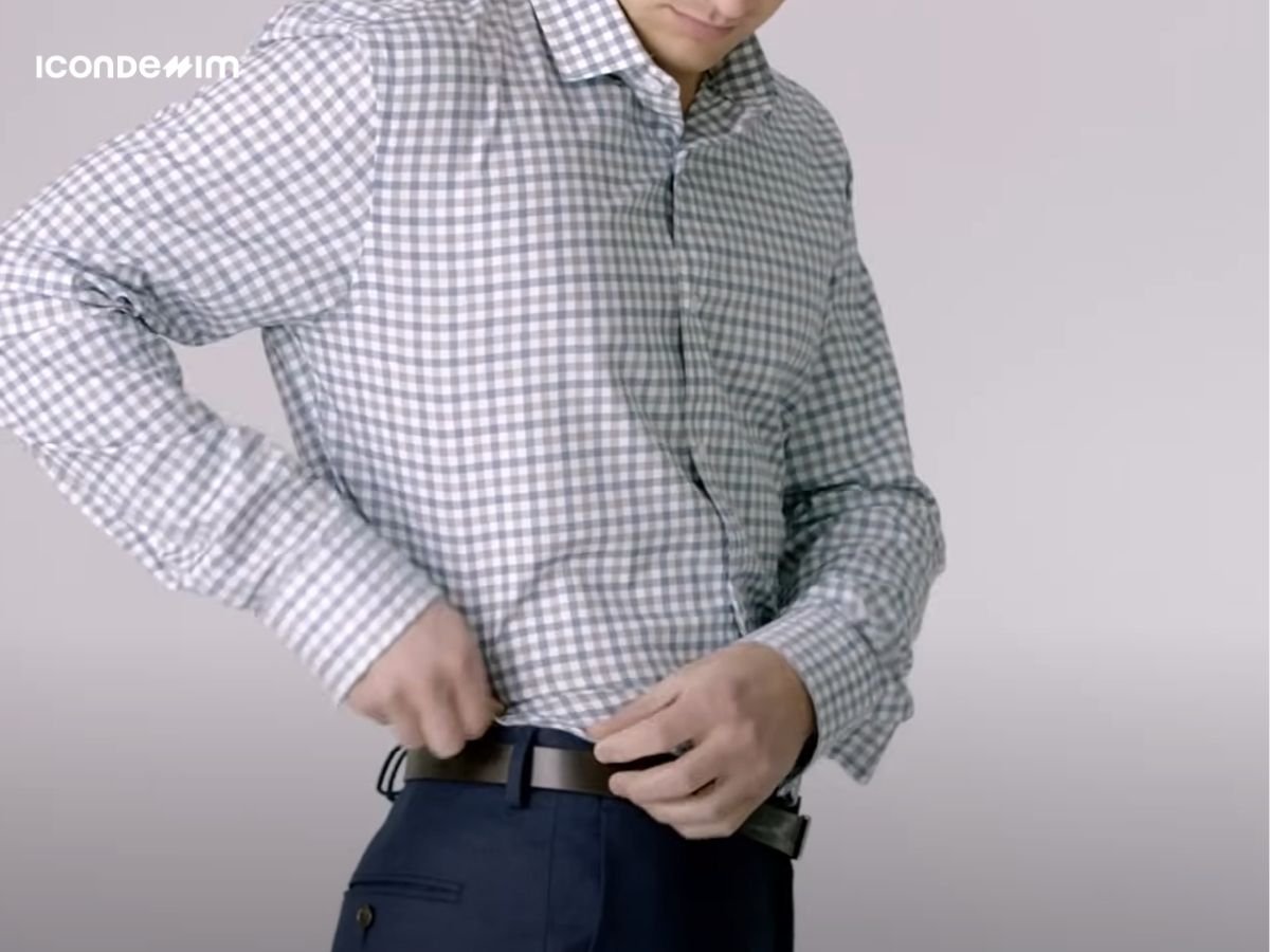 Điều chỉnh độ rộng áo sơ mi để vừa vặn hơn