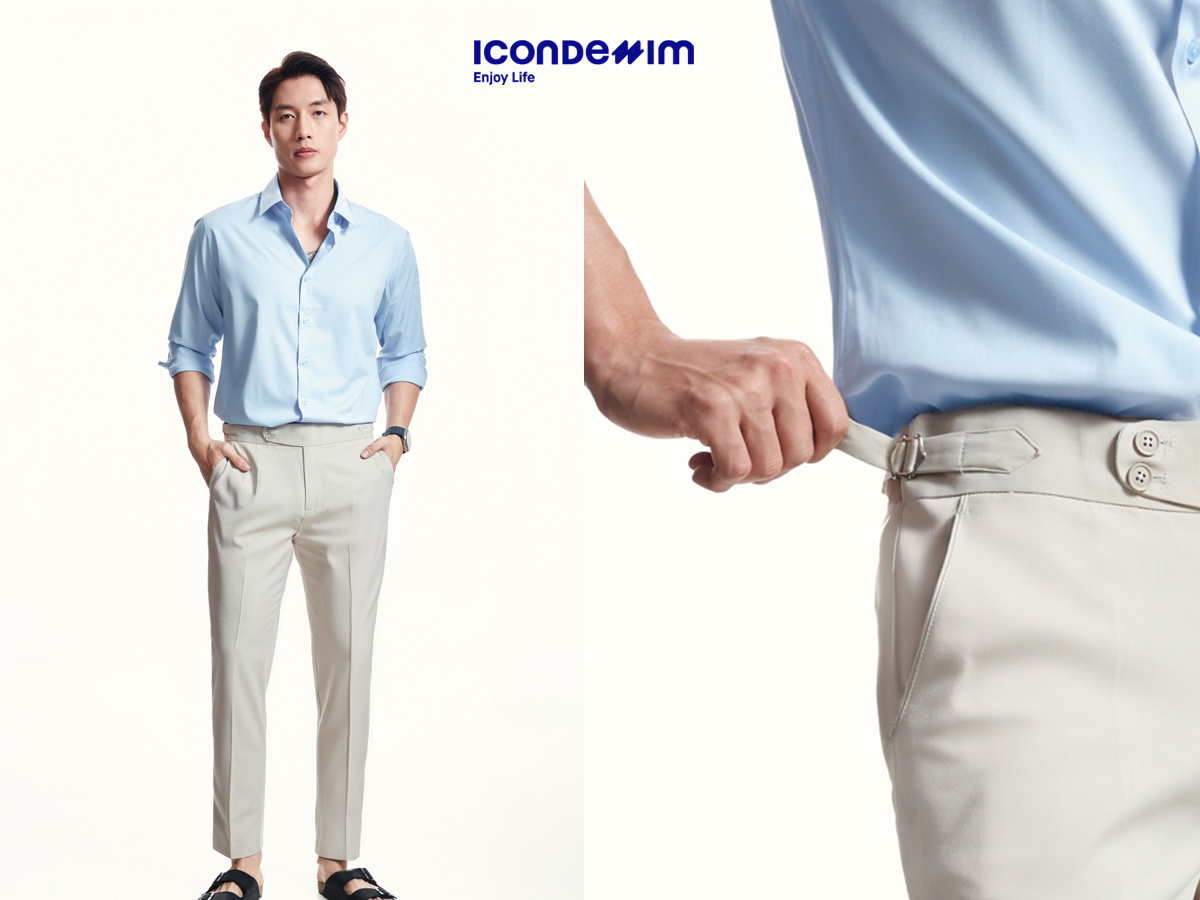 Áo sơ mi và quần tây là lựa chọn kinh điển cho phong cách công sở