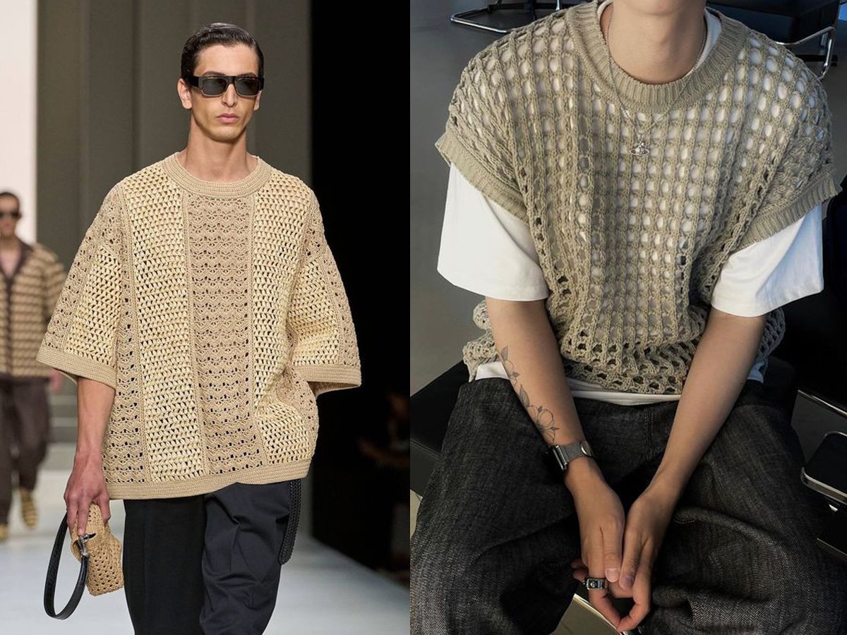 Phối đồ phong cách Hippie áo boho và mắt kính tròn