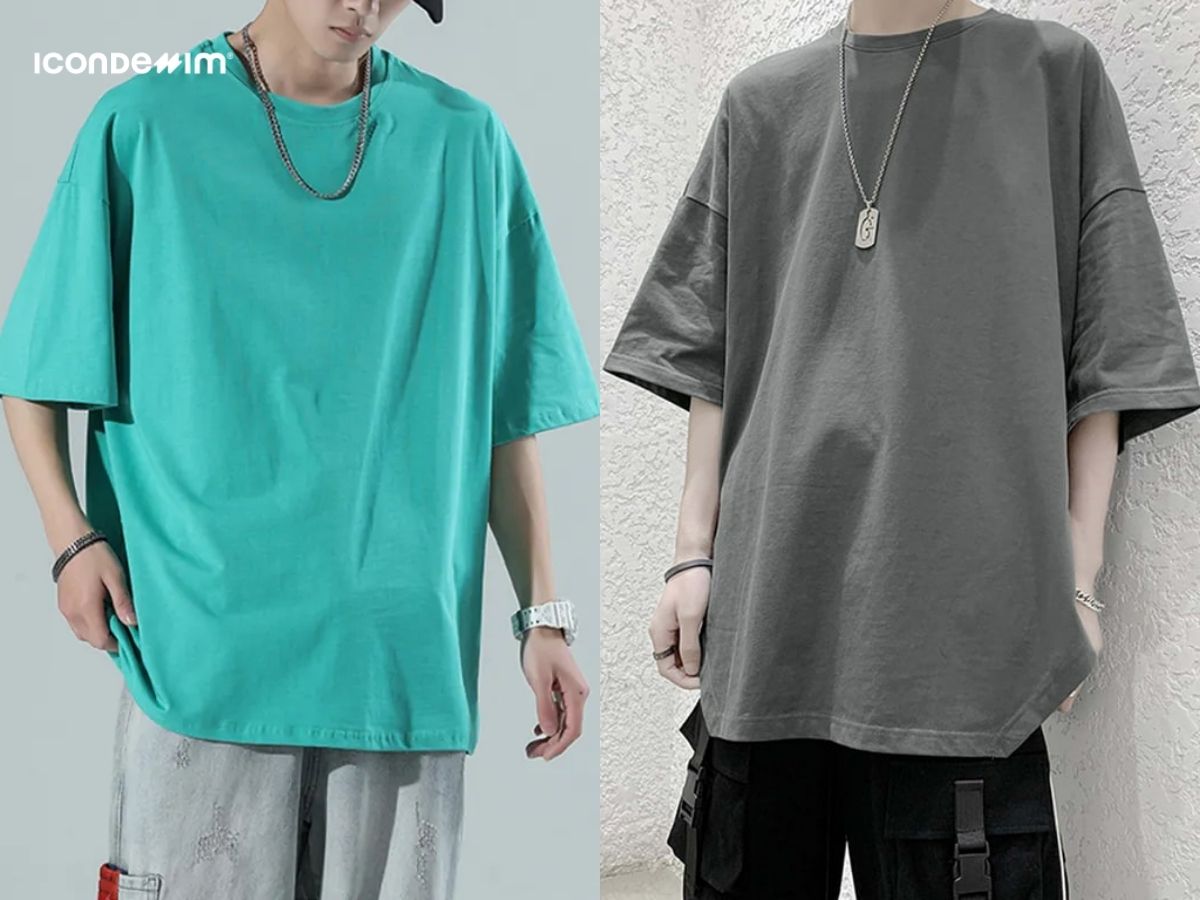 Dáng người cân đối phù hợp với mọi kiểu áo form rộng