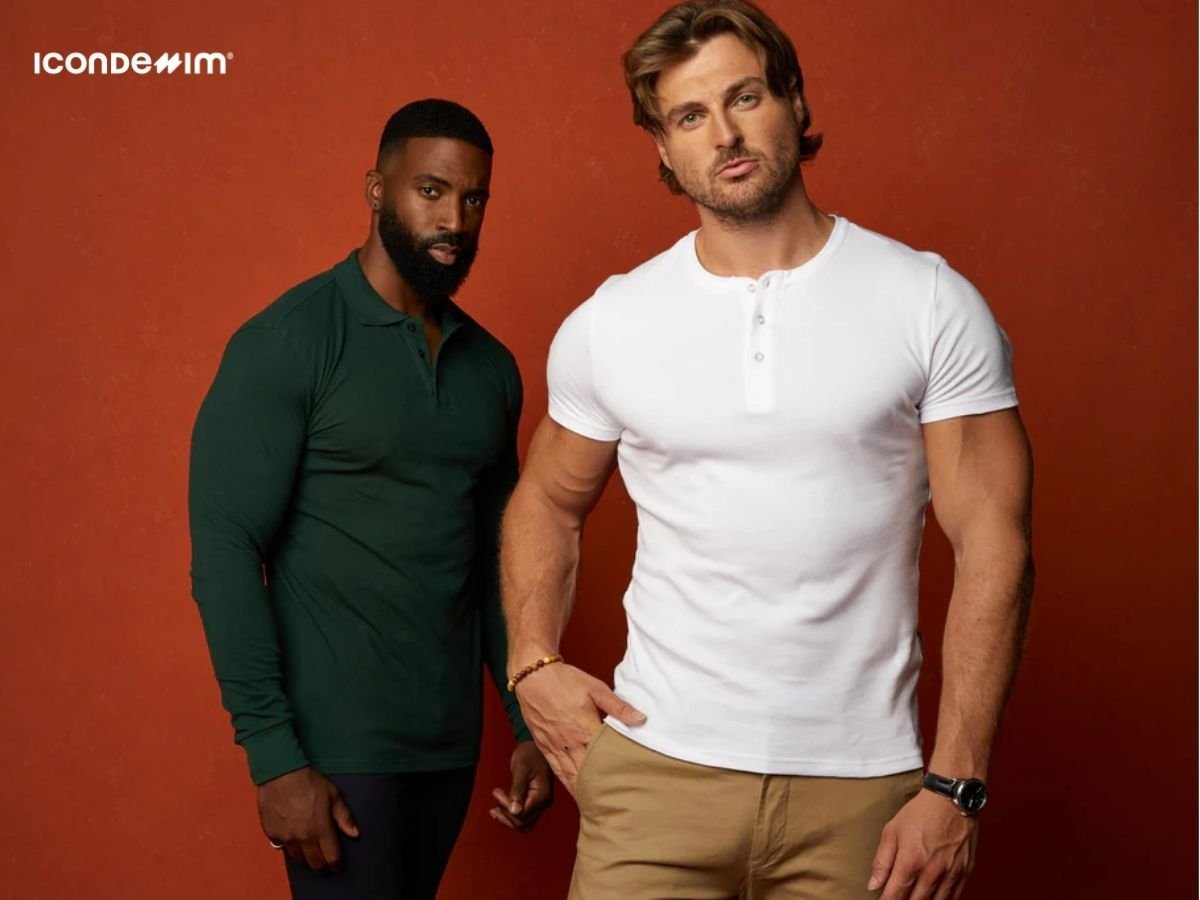 Những người có vóc dáng cơ bắp có thể chọn quần áo form body fit để khoe đường nét cơ thể