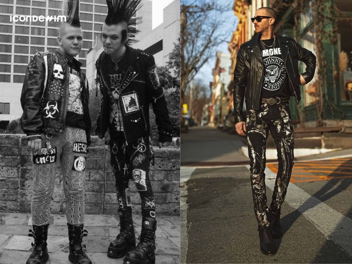 Punk style xưa và nay đều mang tinh thần tự do, phá cách, độc đáo