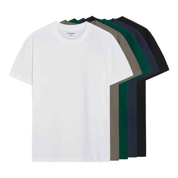 Áo Thun Nam Trơn Cotton Lụa 4 Chiều Casual Vibe Form Regular