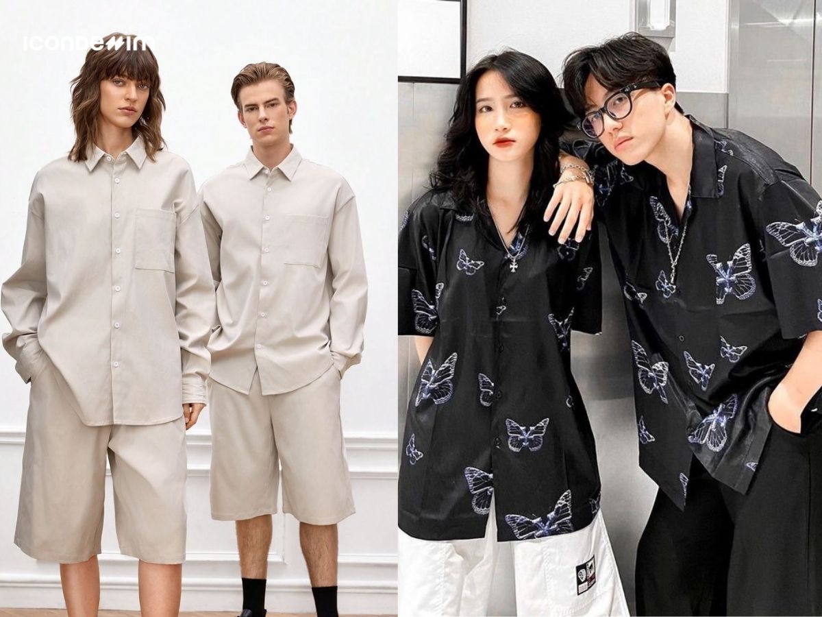 Áo sơ mi Oversized cực thời thượng cho cả nam và nữ