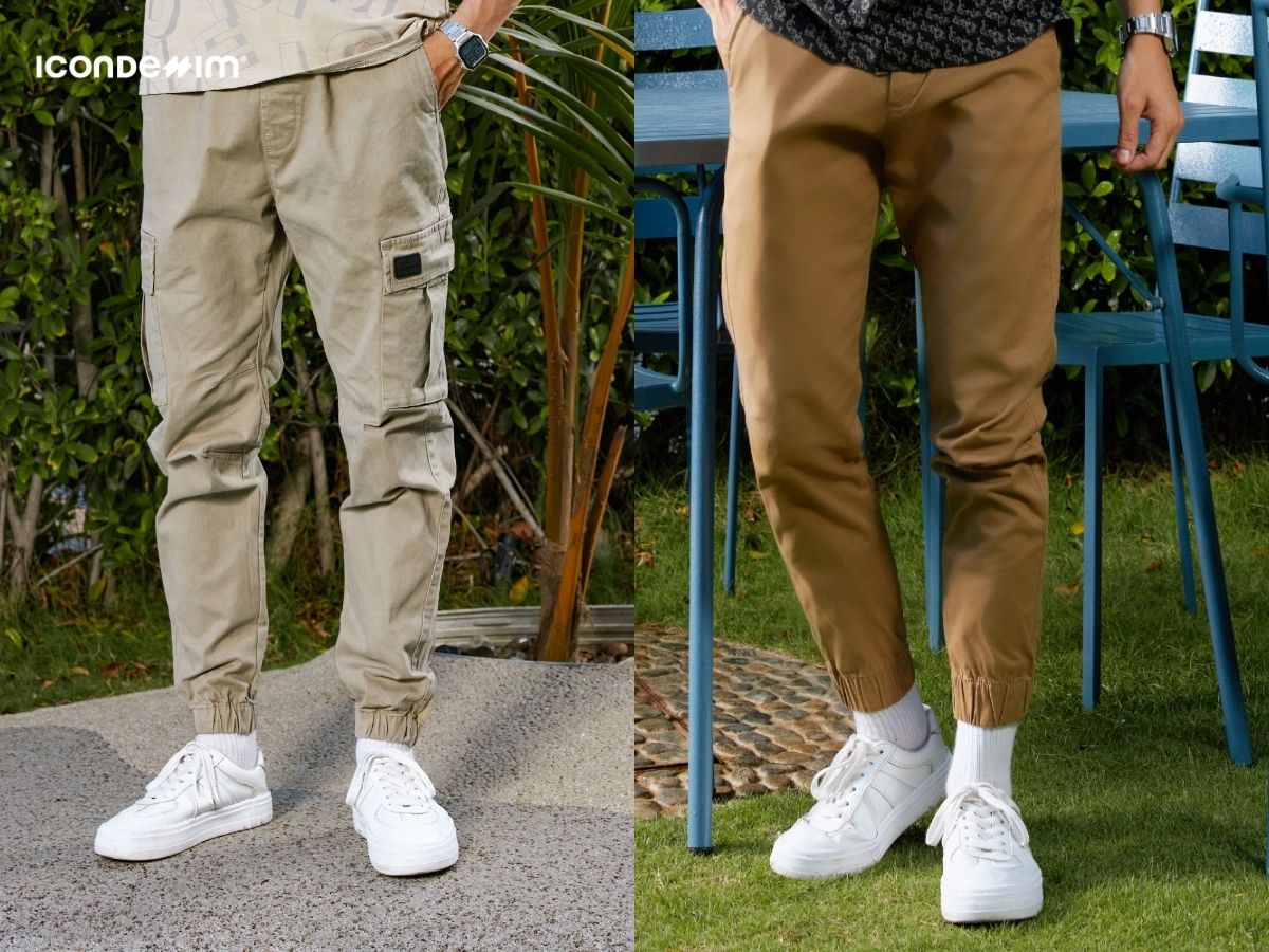 Quần Jogger Kaki vừa thoải mái, vừa lịch sự