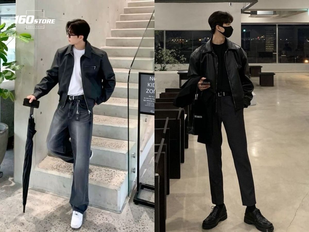 Kết hợp màu đen với màu đen