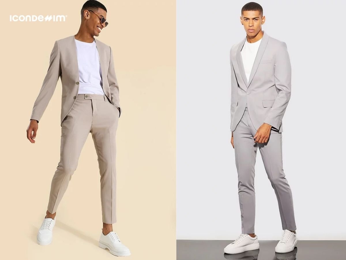 Mẫu quần cropped pant slim fit tôn lên đôi chân thon dài