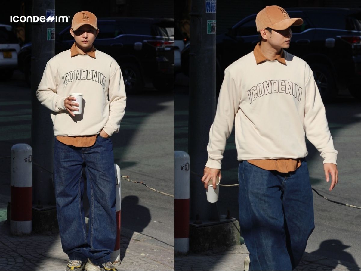 Mix áo sweater với áo sơ mi cực trẻ trung, hiện đại