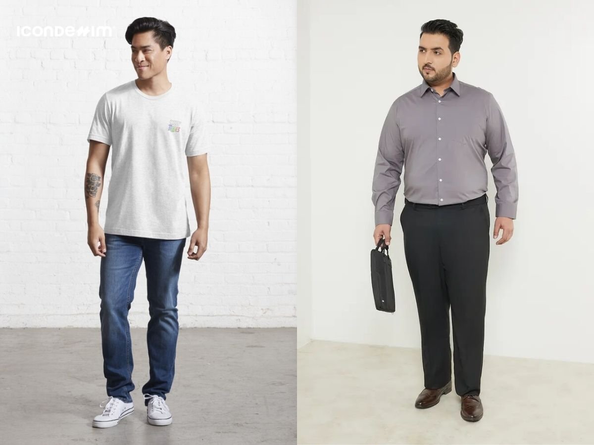 Người có thân hình đầy đặn nên chọn áo form Loose fit