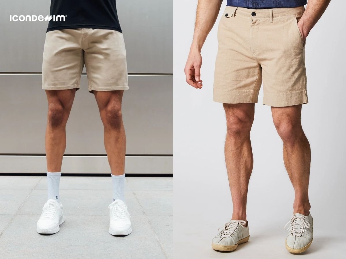 Nam đùi to nên mặc quần short