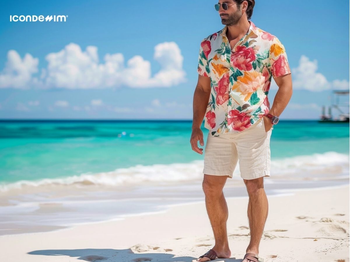 Vải may trang phục Hawaii chất liệu thông thoáng