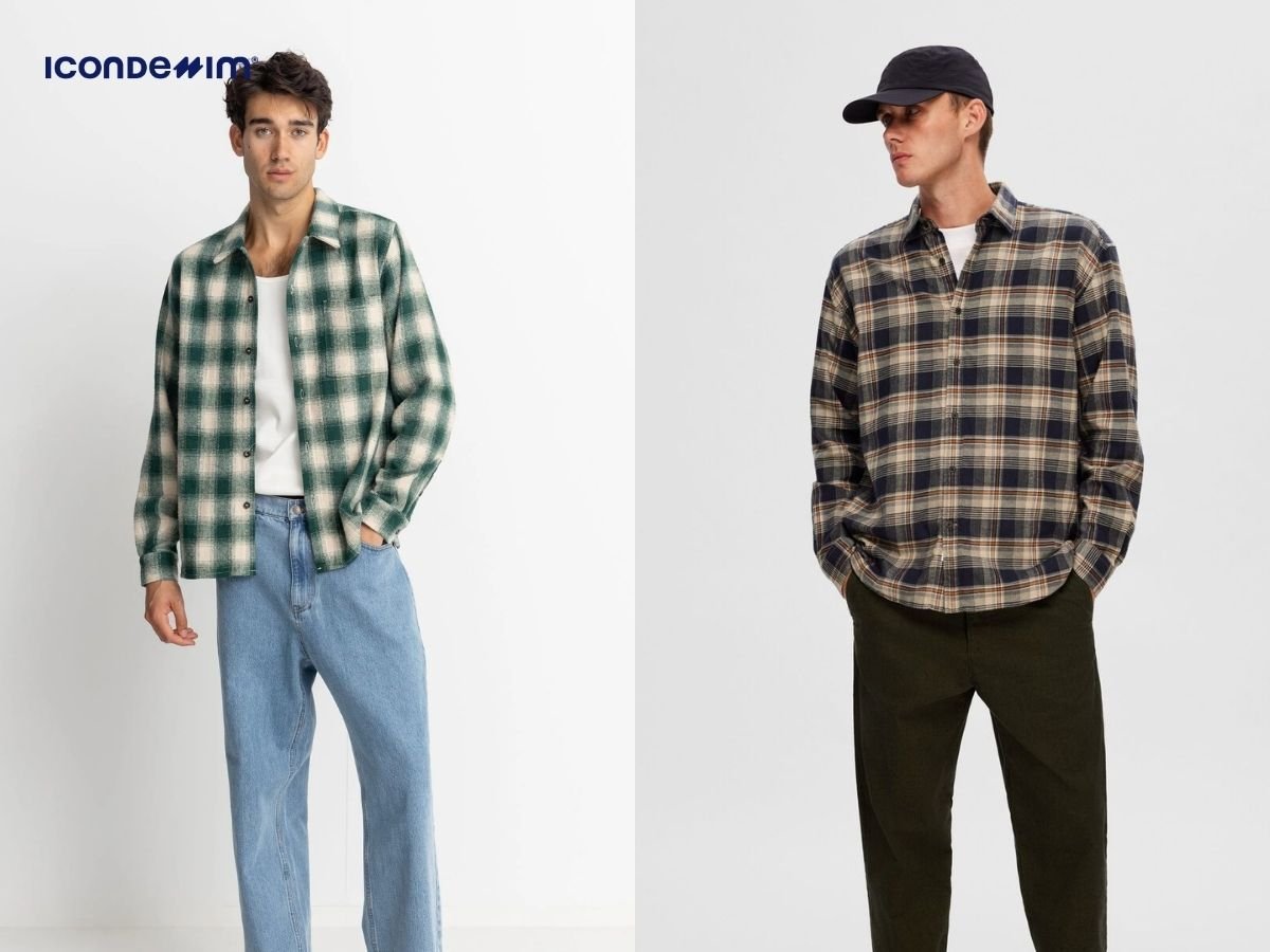 Phối đồ phong cách Vintage với áo sơ mi