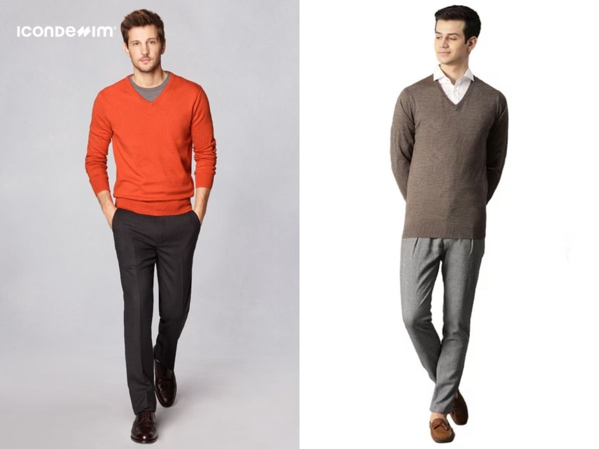 phoi-ao-len-tay-dai-va-quan-au_be22b552e3d0431f854f77513843e36c Phối áo len tay dài và quần âu tạo phong cách Hàn Quốc, đầy sức hút