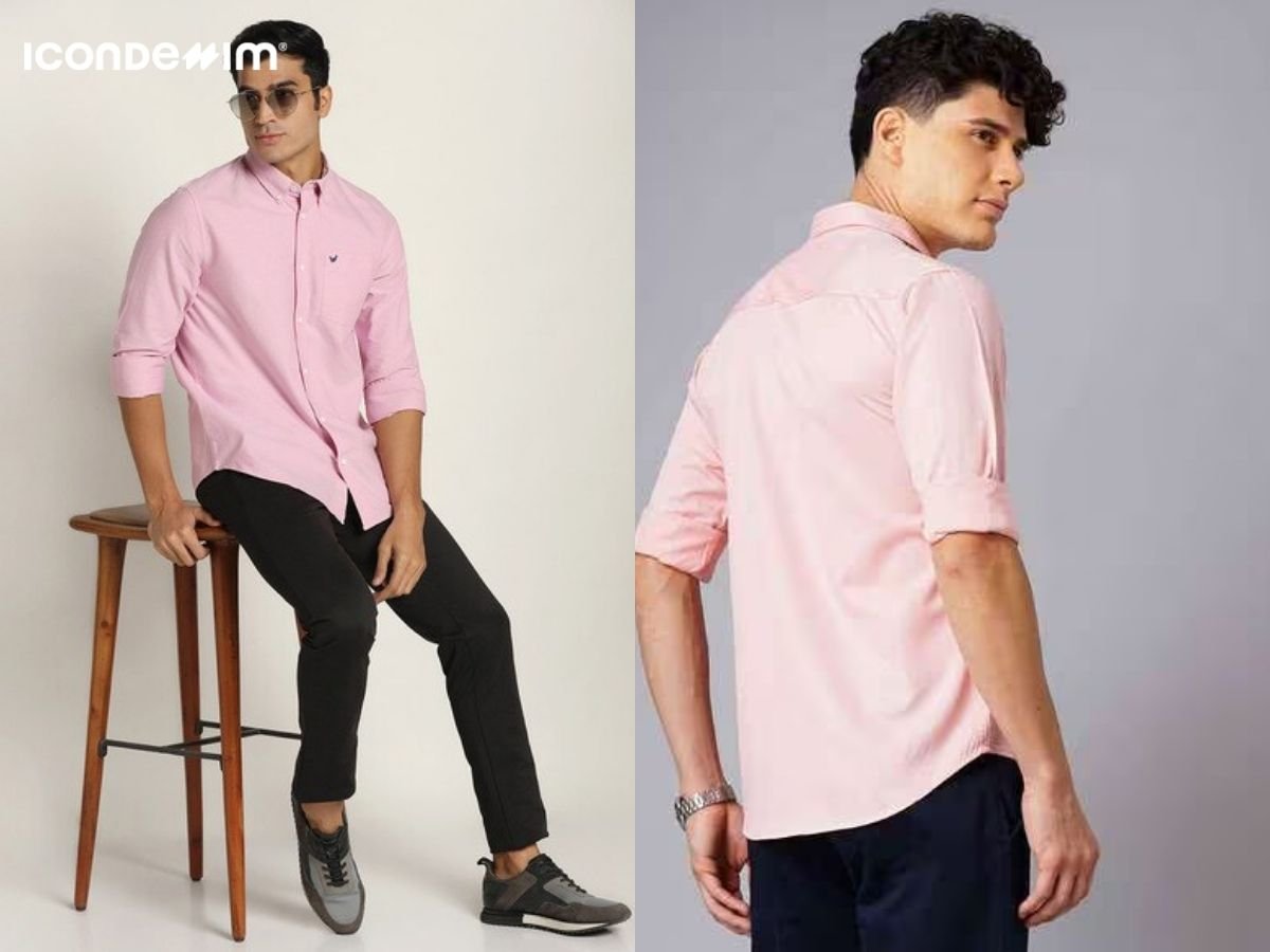 Phối quần đen với áo màu pastel tươi mới, trẻ trung