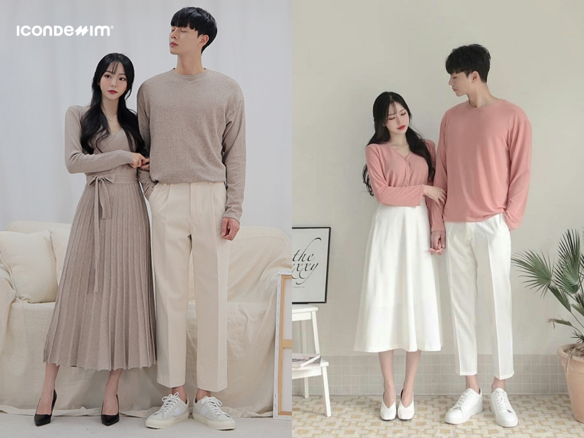 Phong cách minimalist đơn giản cho cặp đôi