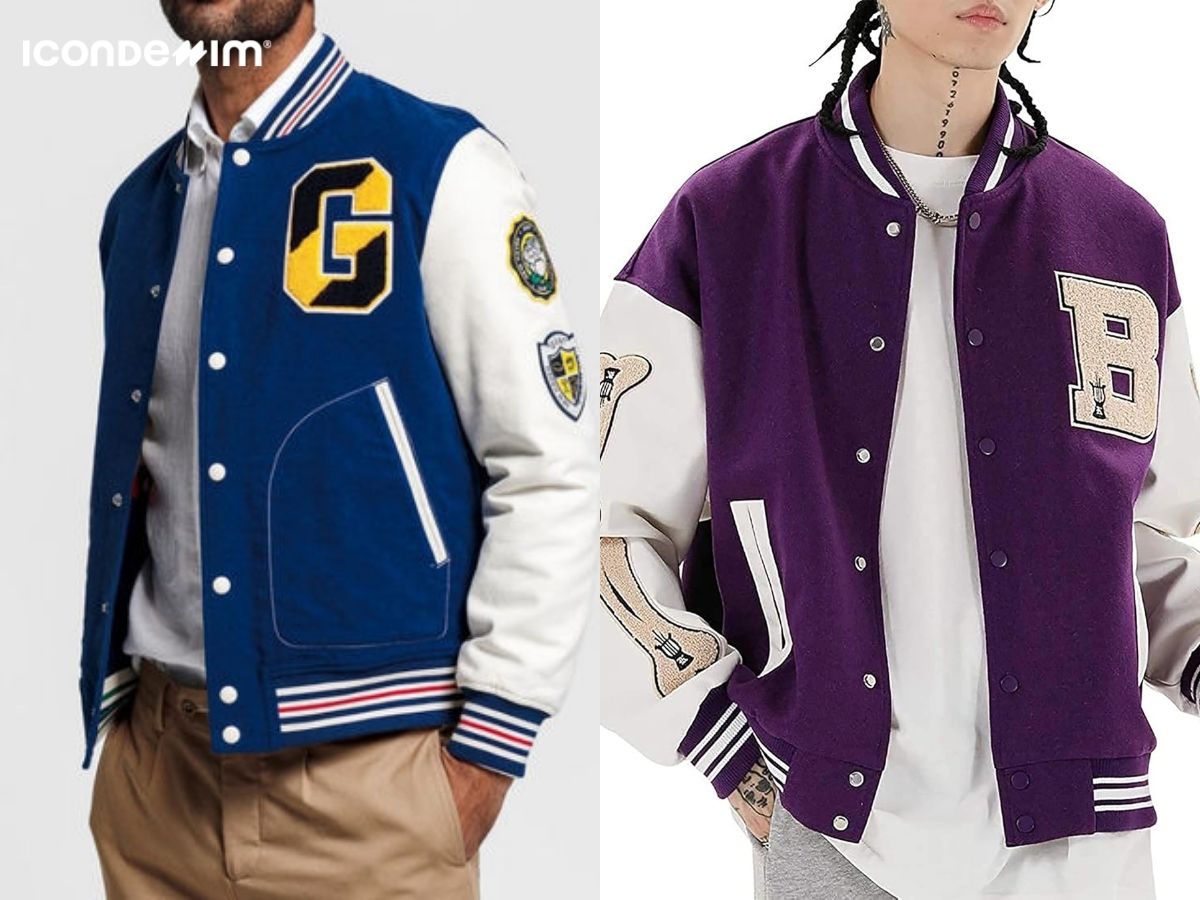 Phong cách thể thao với áo varsity