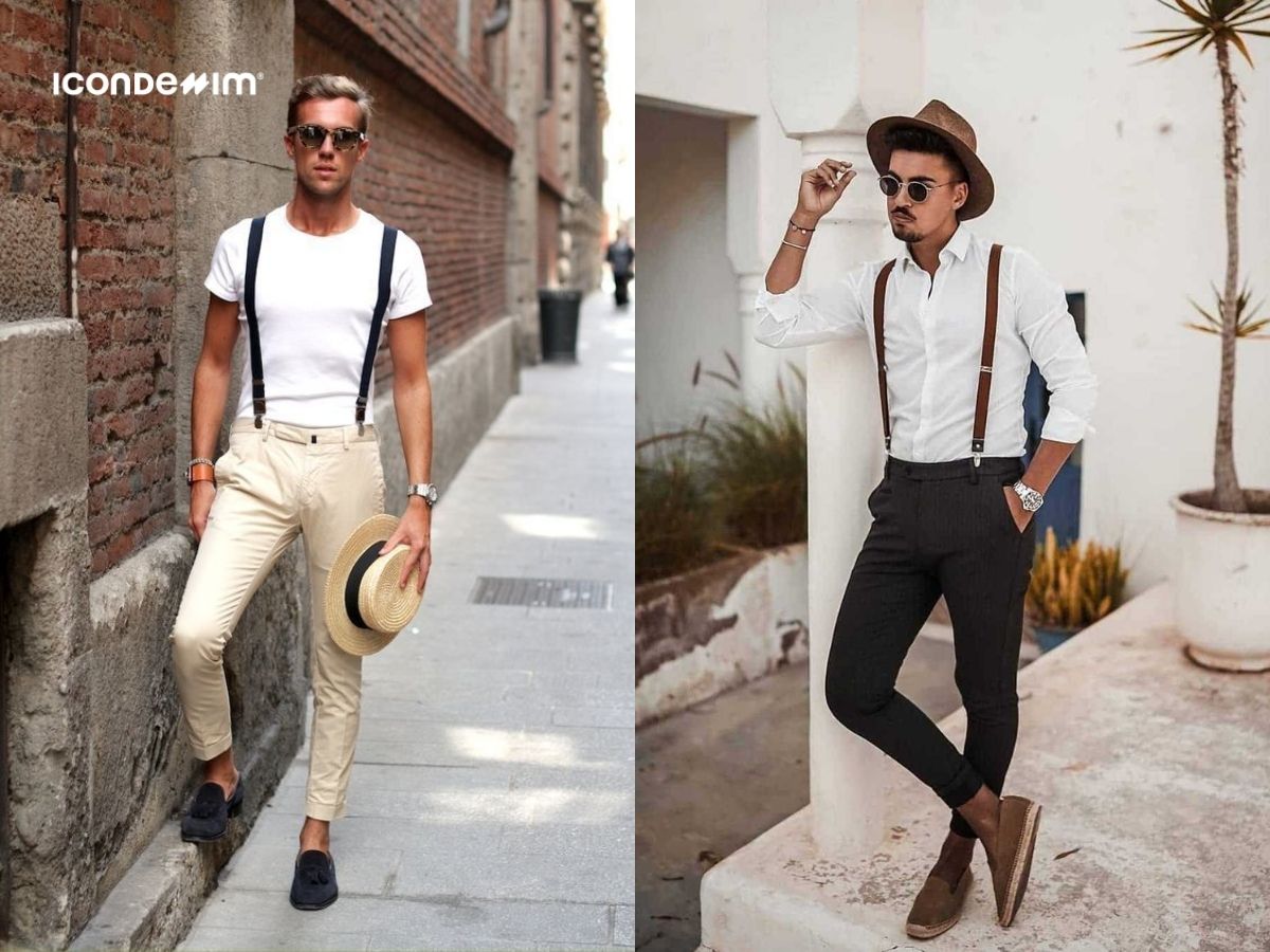 Set đồ vintage không thể thiếu phụ kiện mũ cói, mắt kính tròn