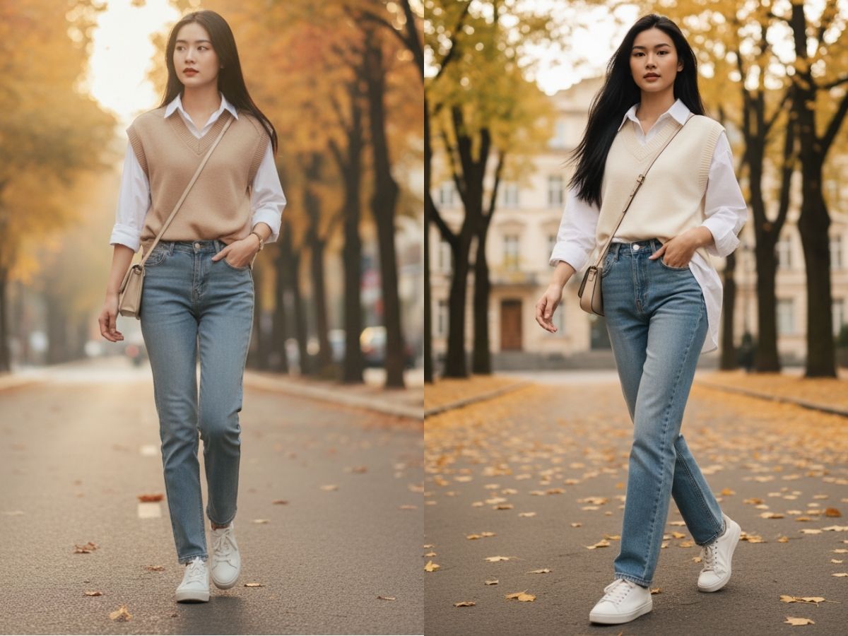 Quần áo mùa thu nữ cá tính