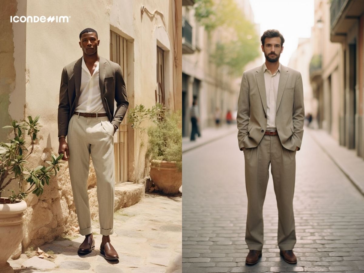 Quần baggy và áo blazer tạo set đồ chỉn chu, tinh tế mà không cứng nhắc