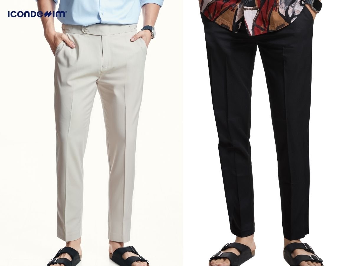 Quần tây form body fit