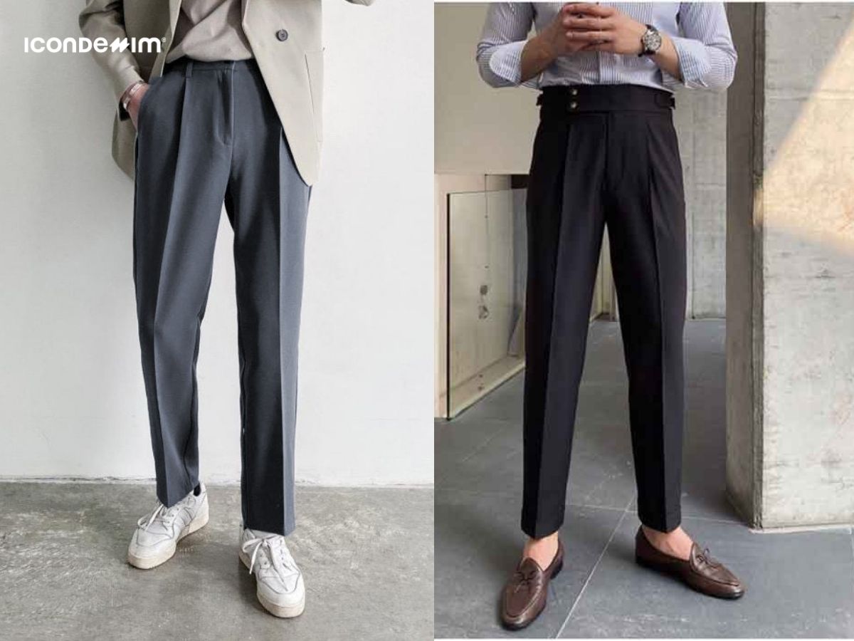 Quần tây nam Hàn Quốc với phong cách trẻ trung