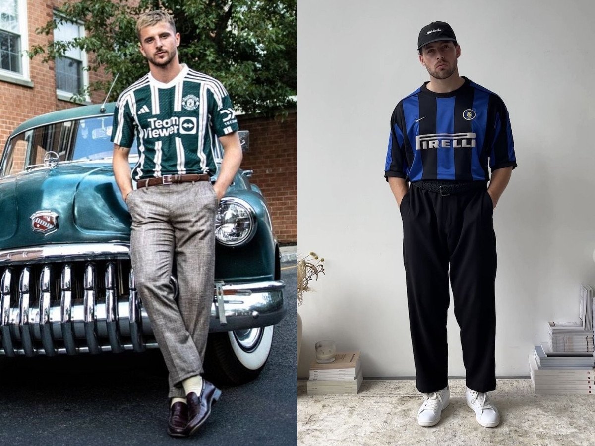 Quần tây phối áo Blokecore