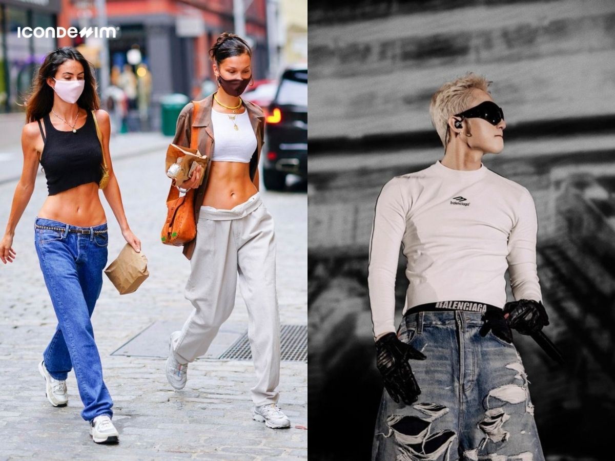 Áo croptop là linh hồn của phong cách Y2K