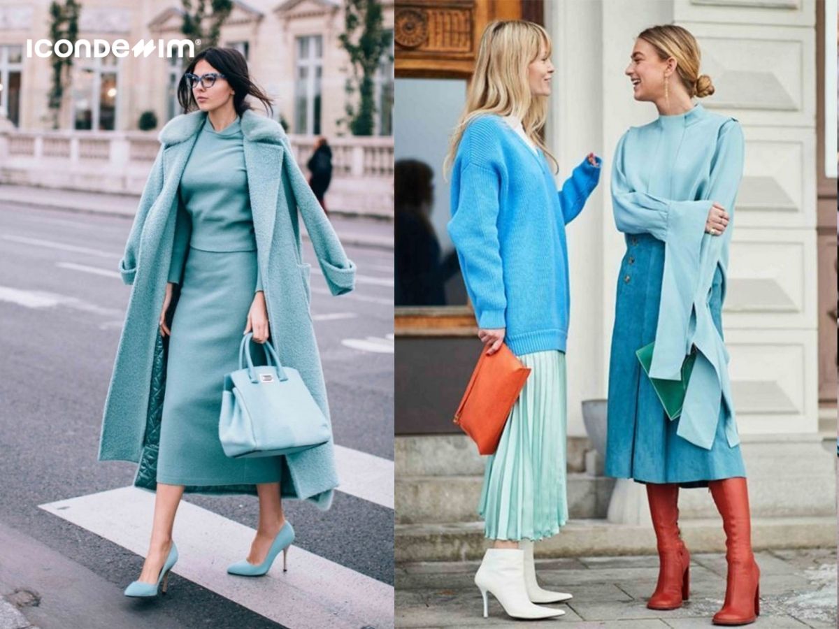 Set đồ monochrome tạo nên phong cách giáng sinh ấn tượng