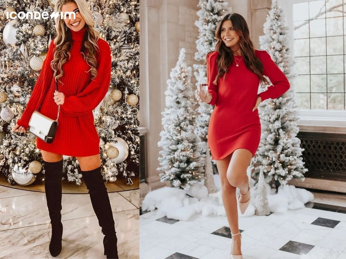 Trang phục màu đỏ giáng sinh