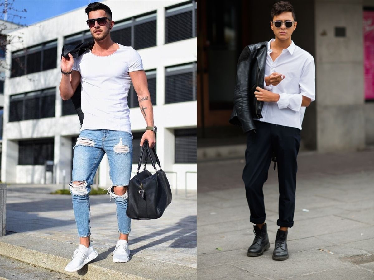 Quần Cropped Pants có thể đi với giày âu hoặc sneaker tùy phong cách