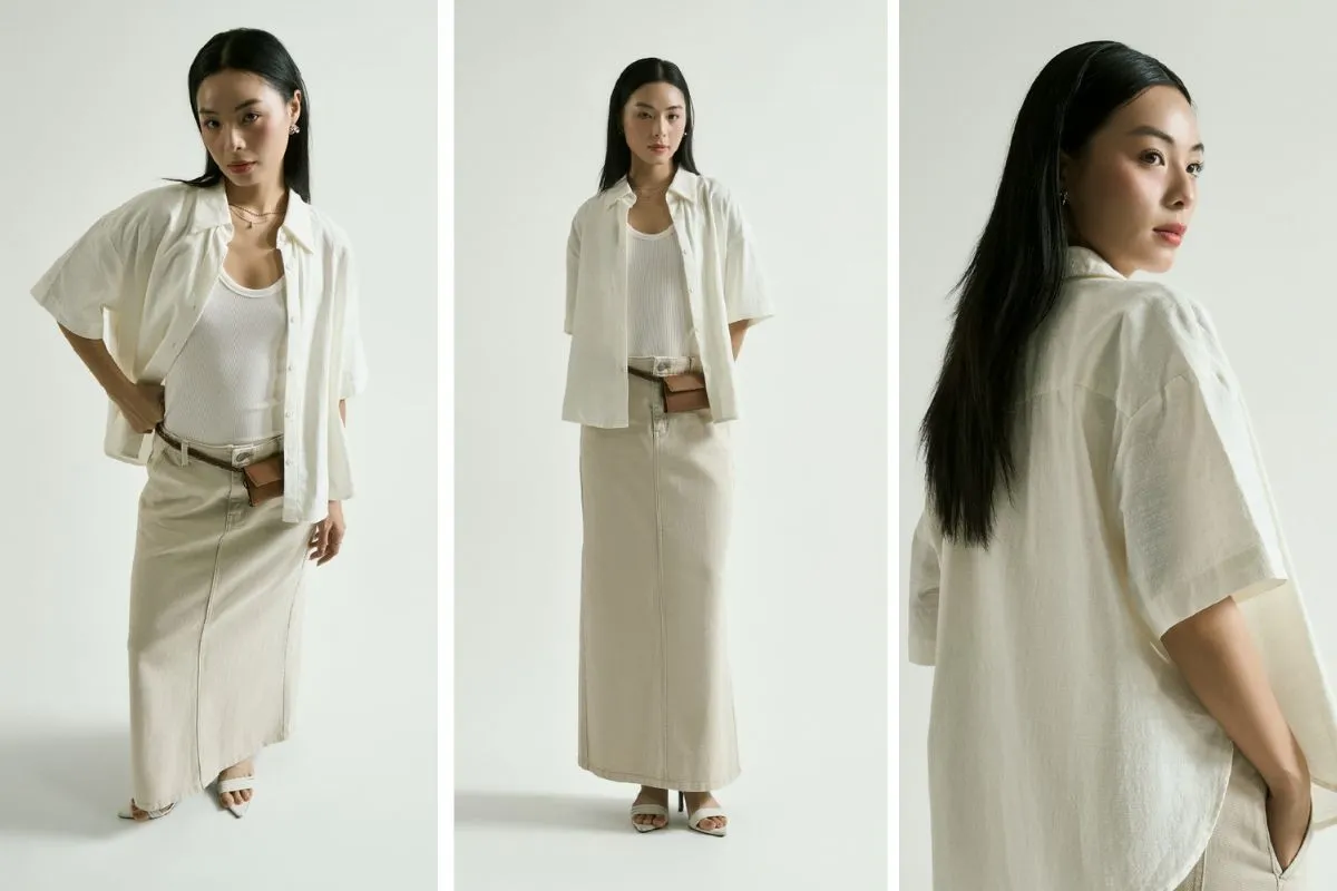 2-jpg-r56r Phối áo hai dây với sơ mi tay ngắn và chân váy jeans