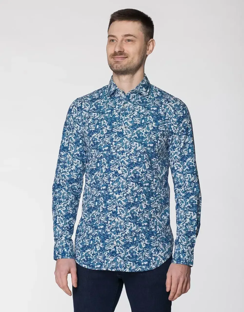 Áo sơ mi nam Pierre Cardin có họa tiết lạ mắt